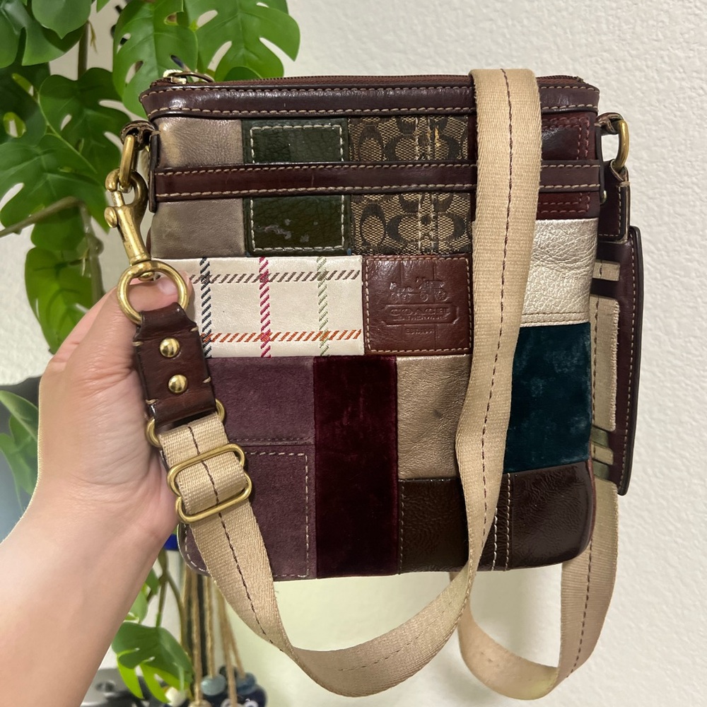 COACH Patchwork Leather Crossbody Bag